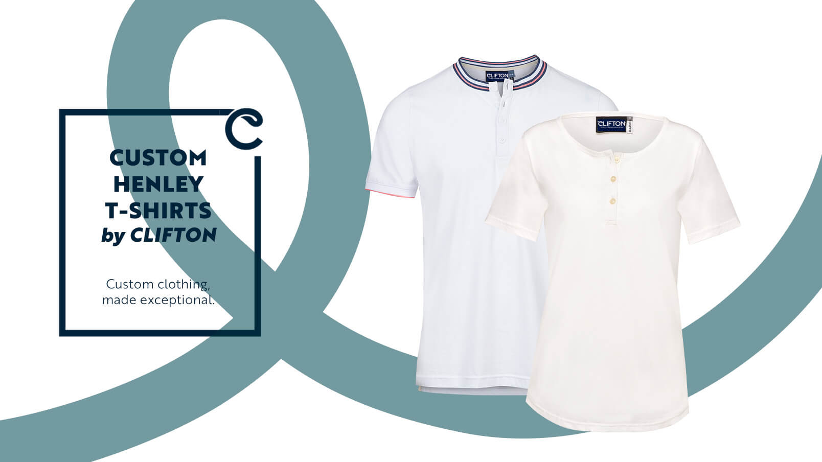CLIFTON Javelin Custom Henley Tee